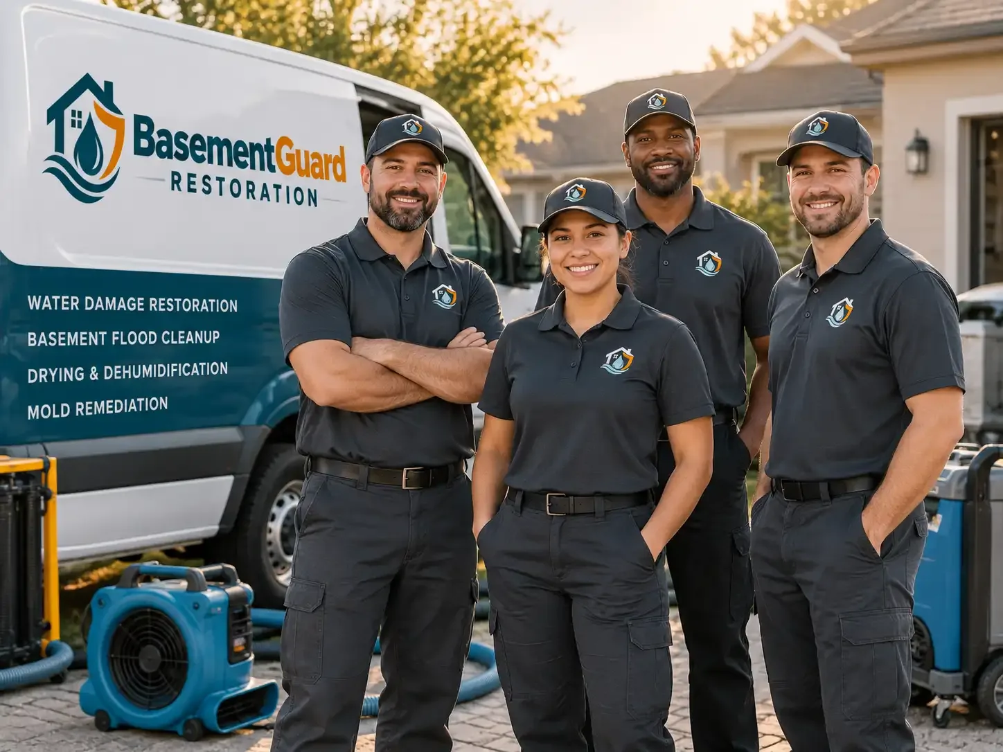 Basement Water Damage Restoration company in East China, MI